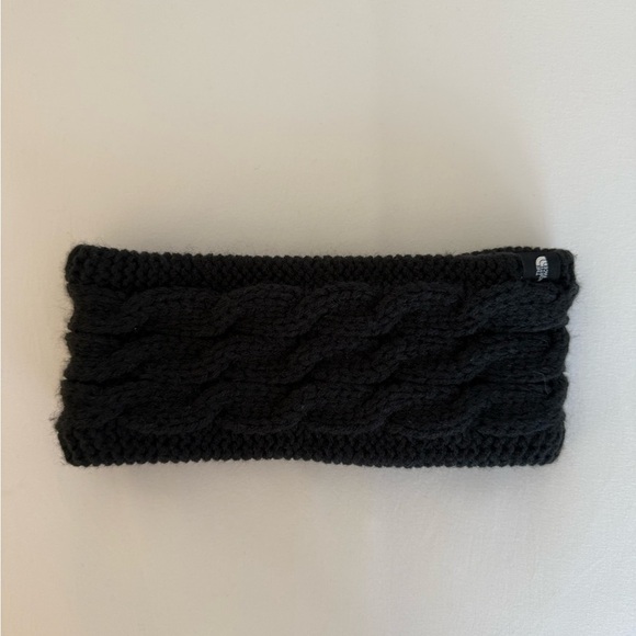 Black Cable Knit Headband - Picture 1 of 5